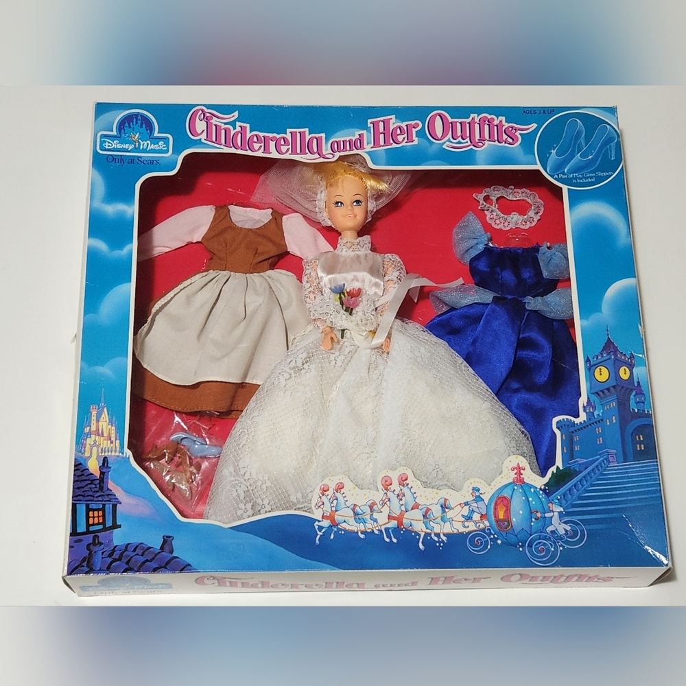🌌 1974 Cinderella and Her Outfits (Only At Sears) Vintage Doll 6